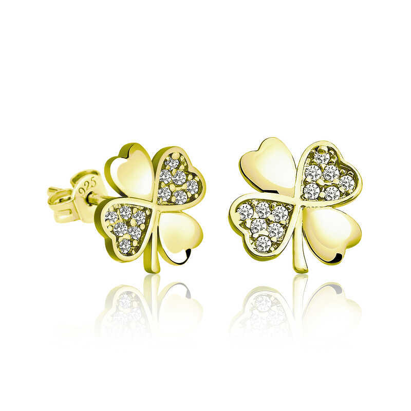 Clover Studded Women's Earrings image 0