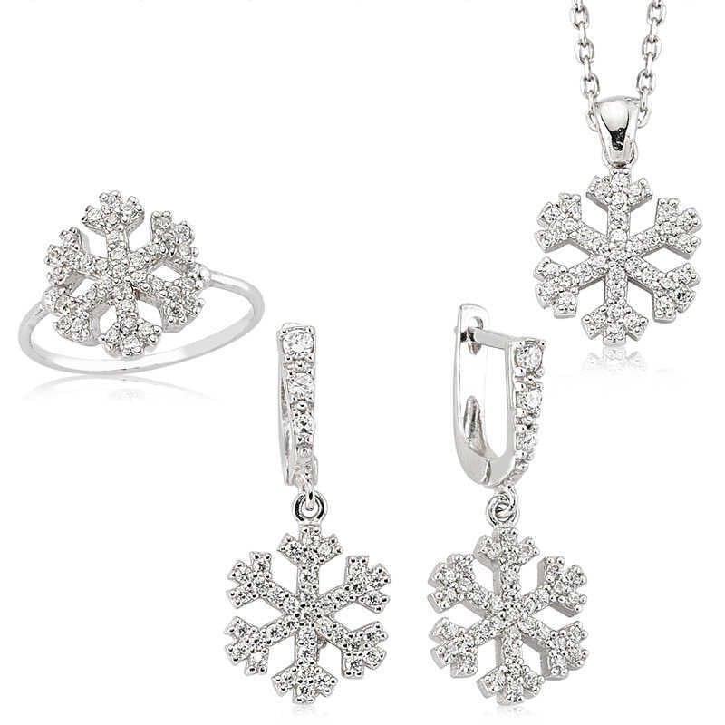 Silver Snowflake Women's Set image 0