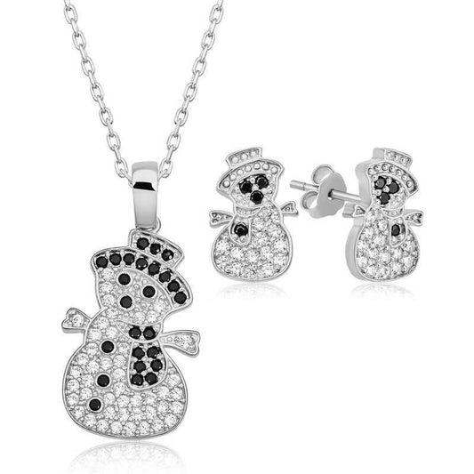 Silver Snowman Women's Set image 0