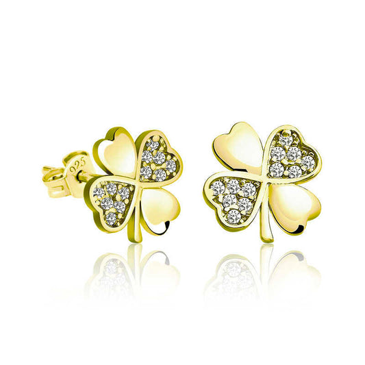 Clover Studded Women's Earrings image 0
