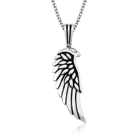 Silver Wing Necklace image 0