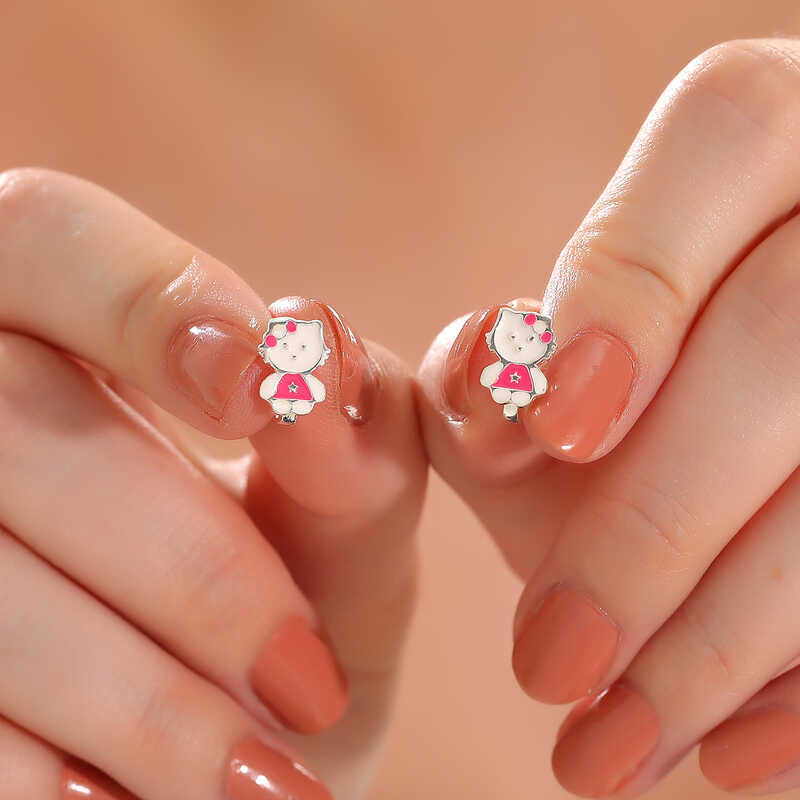 Hello Kitty Girls Earrings image 1