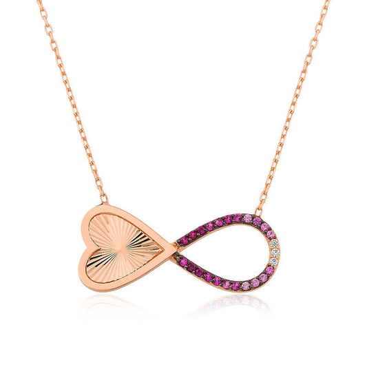 Infinity Heart Women's Necklace image 0