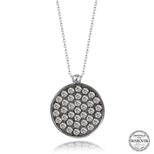 Swarovski Crystal Stone 925 Sterling Silver Women's Necklace image 0