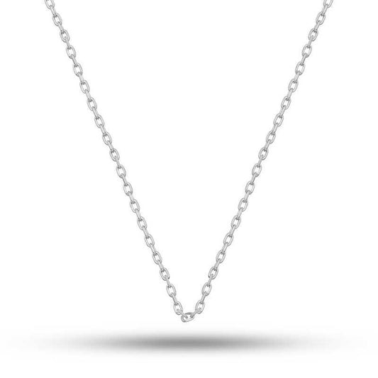 Silver 0.30 Micron 60cm Women's Chain image 0