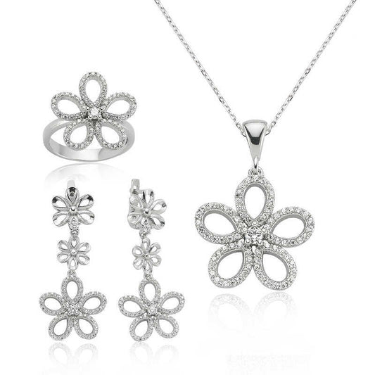 Silver Daisy Women's Set image 0