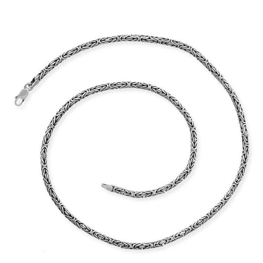 Silver King Chain - 3 mm Round 20" image 0