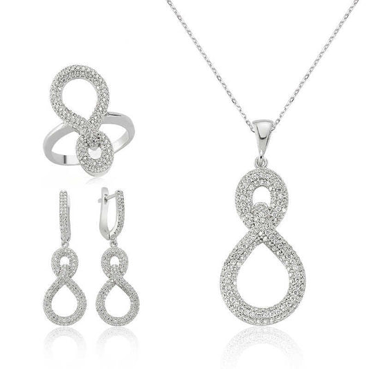 Silver Infinity Women's Set image 0
