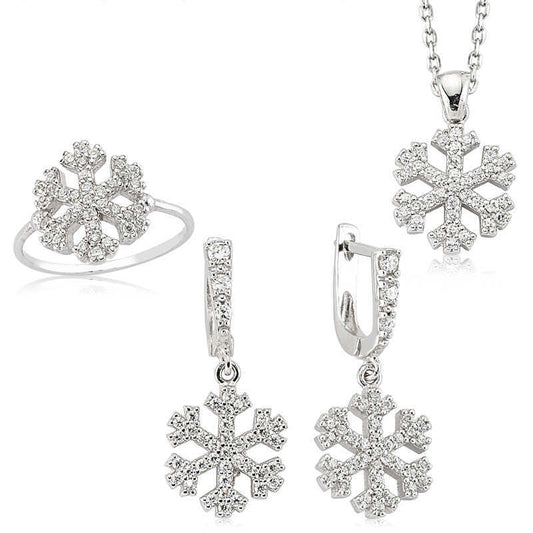 Silver Snowflake Women's Set image 0