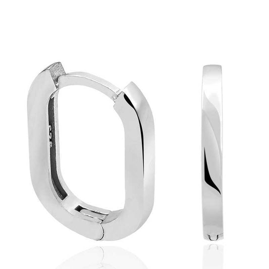 925 Silver J Women's Earrings image 0