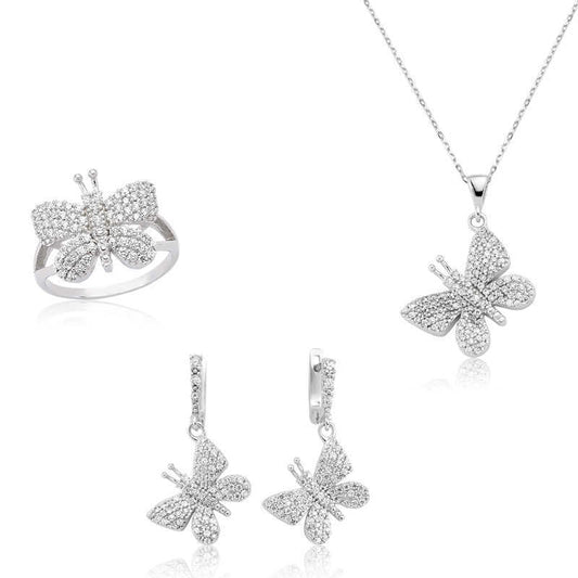Silver Butterfly Women's Set image 0